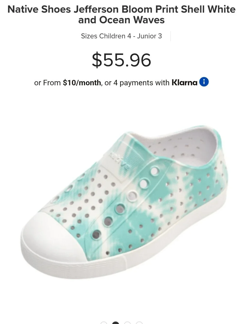 Native Shoes best summer